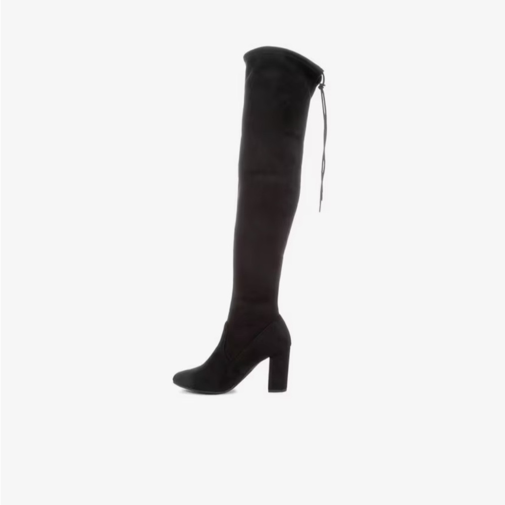 Black Over-the-Knee Women's Boots